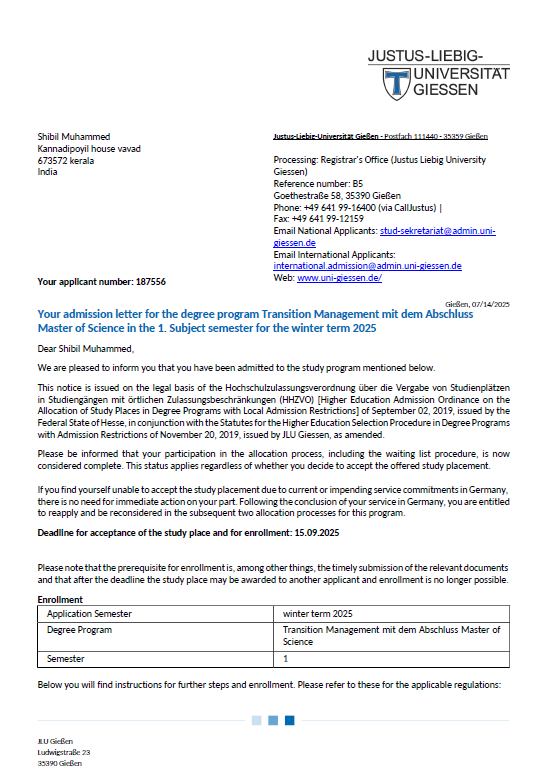 Shibil Muhammed certificate
